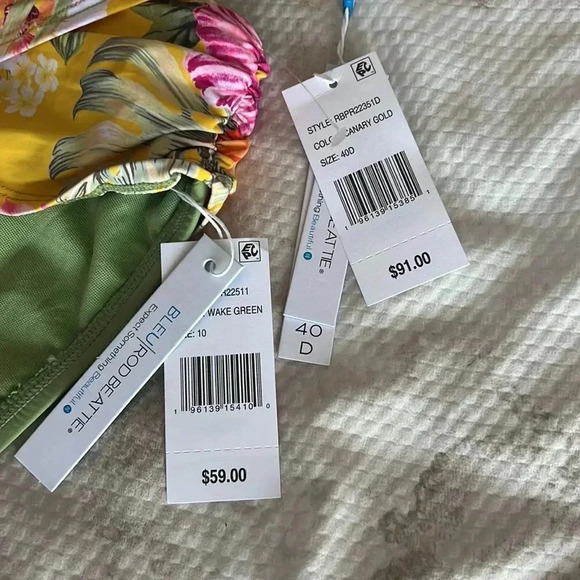 BLEU ROD BEATTIE Paradiso Tie-Front Bikini Top and Bikini Bottom - Picture 13 of 15